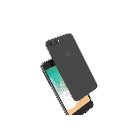 İphone 8 Plus Kılıf Deluxe 2Mm Şeffaf Silikon