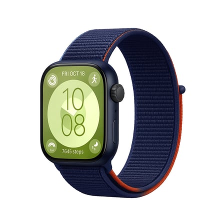 Fit 4 Hasırlı Cırtcırtlı Kordon - Lacivert-Turuncu