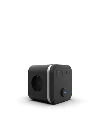 Termal Akım Korumalı Isıya Dayanıklı 3’Lü Duvar Tipi Priz 2X Usb 2X Typce 3680 W