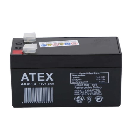 Atex Ax12-1.3 12V 1.3Ah Akü