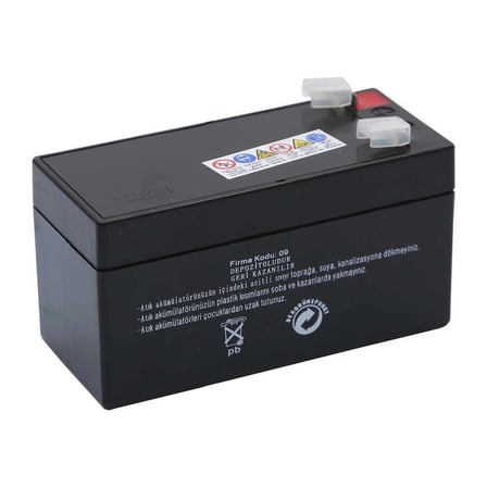 Atex Ax12-1.3 12V 1.3Ah Akü