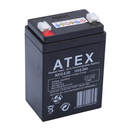 Atex Ax12-2.2 12V 2.2Ah Dik Akü