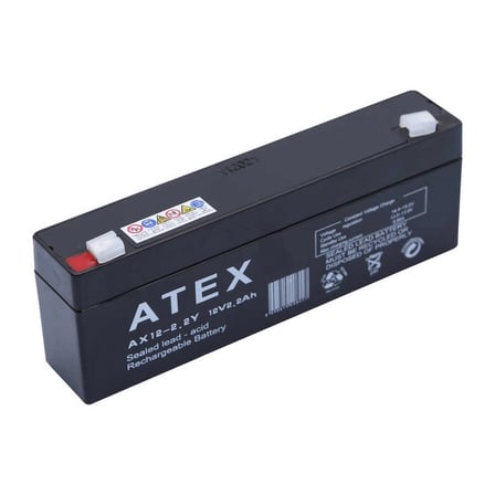 Atex Ax12-2.2 12V 2.2Ah Yatay Akü