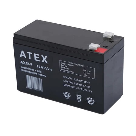 Atex Ax12-7 12V 7Ah Akü