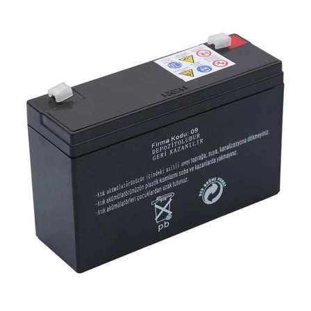 Atex Ax6-12 6V 12Ah Akü
