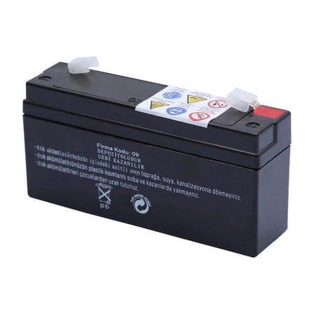 Atex Ax6-3.4 6V 3.4Ah Yatay Akü
