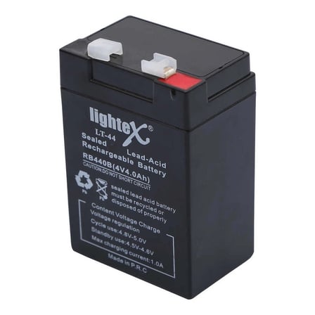 Lightex Lt-44 4V 4.0Ah Işıldak Fener Aküsü