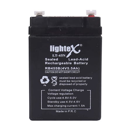 Lightex Lt-45 4V 5.5Ah Işıldak Fener Aküsü