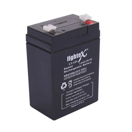 Lightex Lt-45 4V 5.5Ah Işıldak Fener Aküsü
