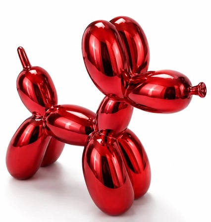 Polyester Balloon Dog Köpek Figürü Alk5442