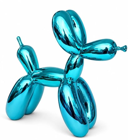 Polyester Balloon Dog Köpek Figürü Alk5448