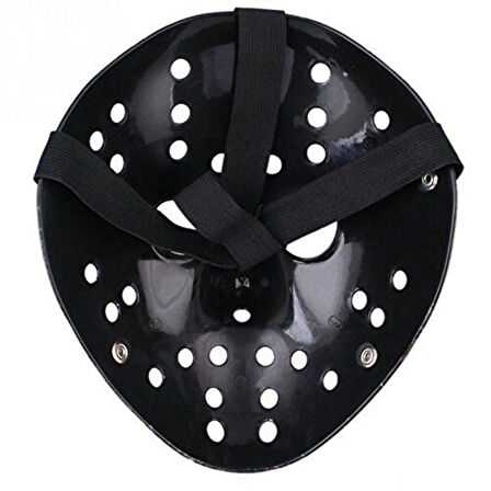 Jason Maskesi Hannibal Maskesi Metal Gümüş Renk 20X25 Cm