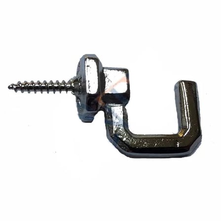 Vidalı Kanca, Askı Büyük - 15X23Mm, Nikel - 100 Adet
