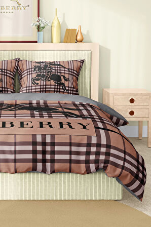 Marka Nevresim Takımı Çift Kişilik Pamuklu Saten Kumaş 6 Parça 3D Dijital Baskı Duvet Cover Set