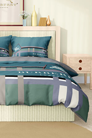 Marka Nevresim Takımı Çift Kişilik Pamuklu Saten Kumaş 6 Parça 3D Dijital Baskı Duvet Cover Set