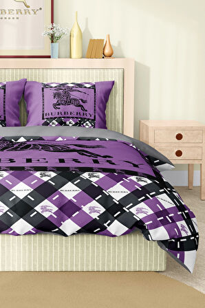Marka Nevresim Takımı Çift Kişilik Pamuklu Saten Kumaş 6 Parça 3D Dijital Baskı Duvet Cover Set