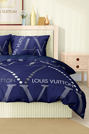 Marka Nevresim Takımı Çift Kişilik Pamuklu Saten Kumaş 6 Parça 3D Dijital Baskı Duvet Cover Set