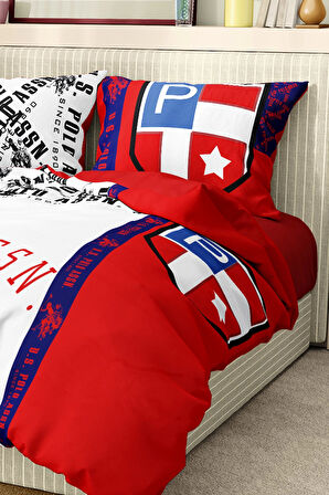 Marka Nevresim Takımı Çift Kişilik Pamuklu Saten Kumaş 6 Parça 3D Dijital Baskı Duvet Cover Set