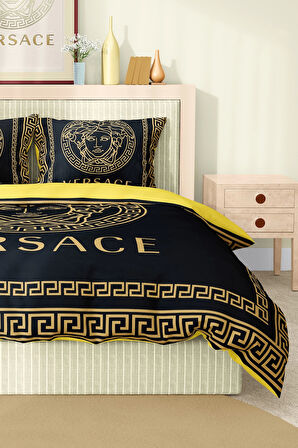 Marka Nevresim Takımı Çift Kişilik Pamuklu Saten Kumaş 6 Parça 3D Dijital Baskı Duvet Cover Set