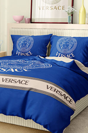 Marka Nevresim Takımı Çift Kişilik Pamuklu Saten Kumaş 6 Parça 3D Dijital Baskı Duvet Cover Set