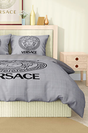 Marka Nevresim Takımı Çift Kişilik Pamuklu Saten Kumaş 6 Parça 3D Dijital Baskı Duvet Cover Set