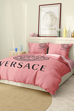Marka Nevresim Takımı Çift Kişilik Pamuklu Saten Kumaş 6 Parça 3D Dijital Baskı Duvet Cover Set