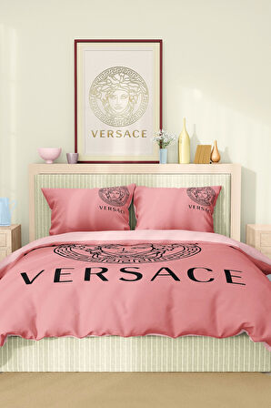 Marka Nevresim Takımı Çift Kişilik Pamuklu Saten Kumaş 6 Parça 3D Dijital Baskı Duvet Cover Set