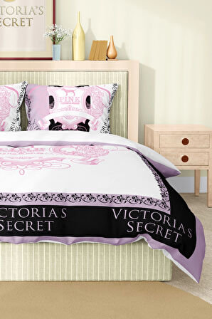 Marka Nevresim Takımı Çift Kişilik Pamuklu Saten Kumaş 6 Parça 3D Dijital Baskı Duvet Cover Set