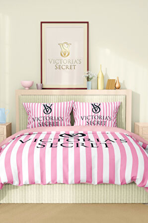 Marka Nevresim Takımı Çift Kişilik Pamuklu Saten Kumaş 6 Parça 3D Dijital Baskı Duvet Cover Set