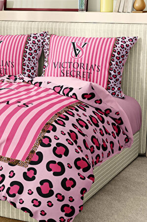 Marka Nevresim Takımı Çift Kişilik Pamuklu Saten Kumaş 6 Parça 3D Dijital Baskı Duvet Cover Set