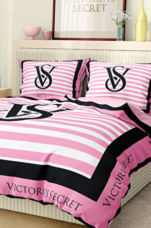 Marka Nevresim Takımı Çift Kişilik Pamuklu Saten Kumaş 6 Parça 3D Dijital Baskı Duvet Cover Set