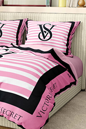 Marka Nevresim Takımı Çift Kişilik Pamuklu Saten Kumaş 6 Parça 3D Dijital Baskı Duvet Cover Set