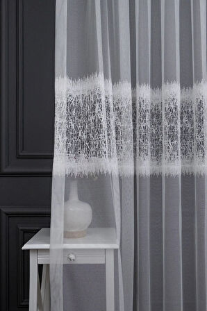 Ara Buzul Desen Yeni Tasarım Desen Tül Ütü Istemez 1e 3kat Pileli