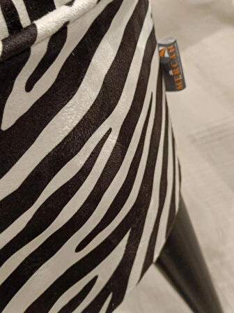 MERCAN MOBİLYA Leopar Desenli Puf Bench43 cm