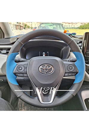 Toyota Corolla E210 Kasa 2019-2023 Spor Model Deri Direksiyon Kılıfı