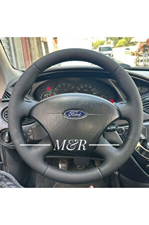 Ford Focus 1 Kasa Orijinal Kaplama Deri Direksiyon Kılıfı