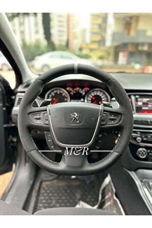 Peugeot 508 Orijinal Kaplama Deri Direksiyon Kılıfı