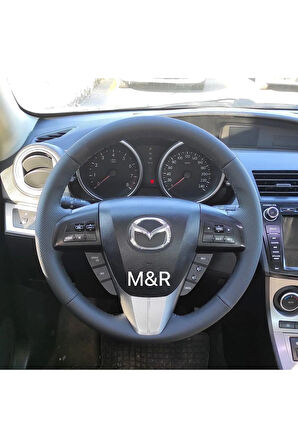 Mazda 3  Kaplama Deri Direksiyon Kılıfı