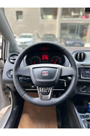 Seat İbiza Orijinal Kaplama Deri Direksiyon Kılıfı