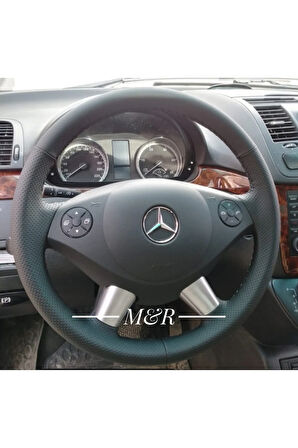 Mercedes Viano Araca Özel Orijinal Kaplama Deri Direksiyon Kılıfı