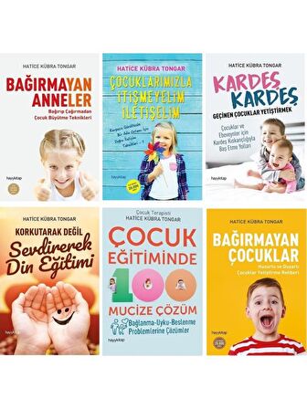 Hatice Kübra Tongar Mutlu Çocuk Mutlu Aile Seti 6 Kitap - Hatice Kübra Tongar