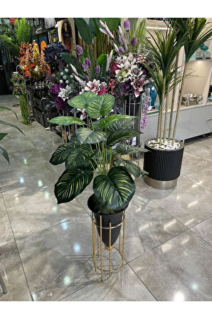 Yapay Çiçekli Mermi Vazo No:3