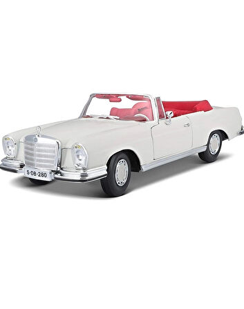 Maisto 1/18 1967 Mercedes 280 SE Metal Model Araç Special Edition