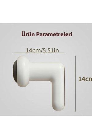 Elektrikli Vücut Masaj Aleti 5 Başlıklı LCD Ekranlı Çok Fonksiyonlu Şekillendirici