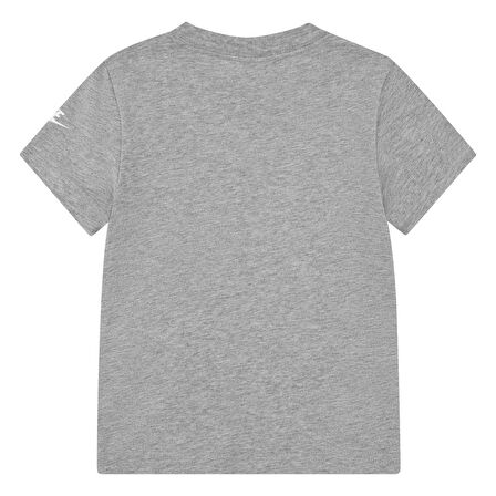 Club Little Jersey Knit Çocuk Gri Pamuklu T-Shirt