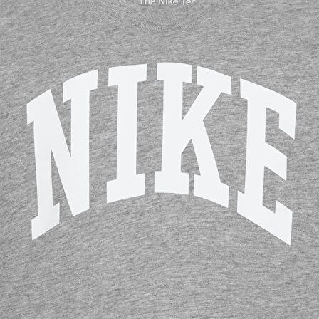 Club Little Jersey Knit Çocuk Gri Pamuklu T-Shirt