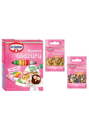 Dr Oetker Dekor Pasta Süsü ve Süsleme Glazürü