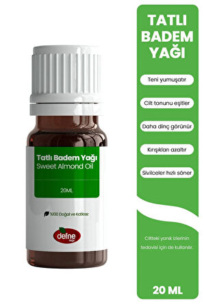 Tatlı Badem Yağı 20 Ml