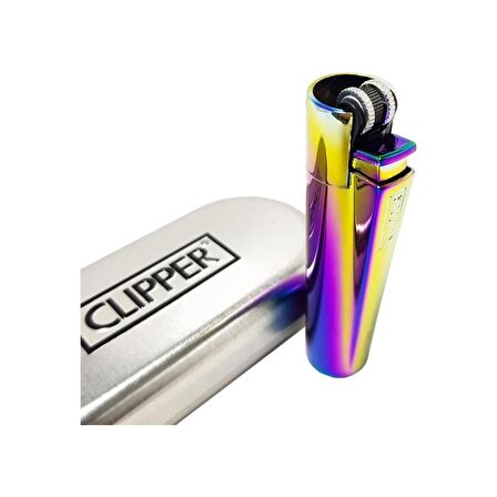 mobgift Clipper Çakmak Gazlı (Gökkuşağı)