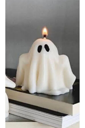 Ghost Hayalet Kokulu Soya Wax Dekoratif Hediyelik Doğal Mum